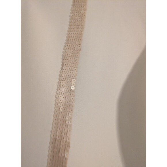 Silvia Tcherassi Rebeka Cream Ivory White Blazer Jacket Sequin Bridal Sz S - Picture 7 of 8